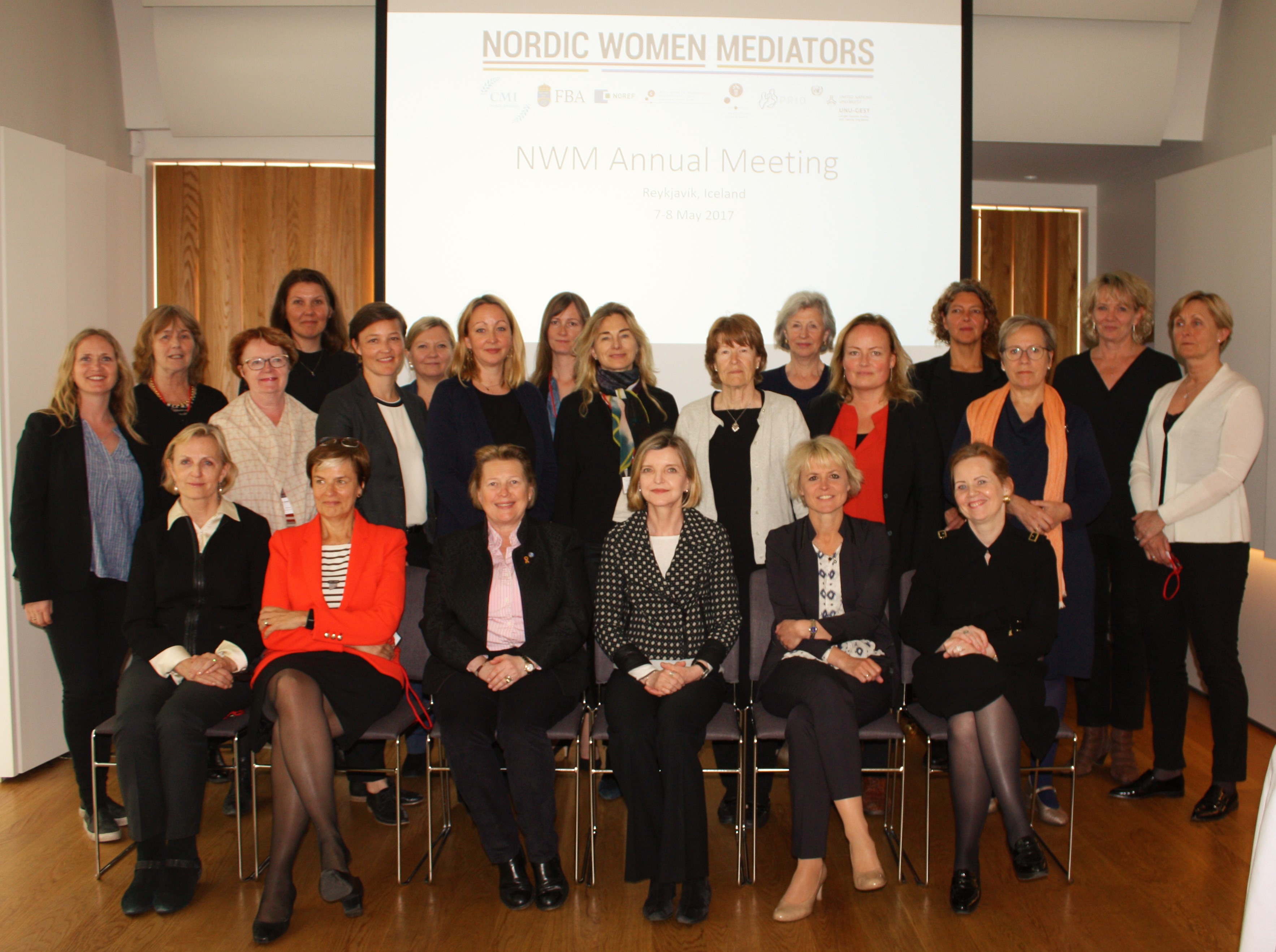 Nordic Women Mediators meeting participants