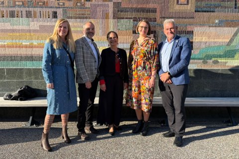 GRÓ Governing Board. From right: Guðrún Margrét, Ragnar Þorgeirsson, Dr. Lidia Brito, GRÓ Director General Nína Björk Jónsdóttir and GRÓ Board Director Jón Karl.