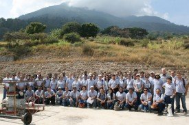 Participants on the Short Course in El Salvador