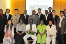 UNU-FTP fellows 2010 after the graduation