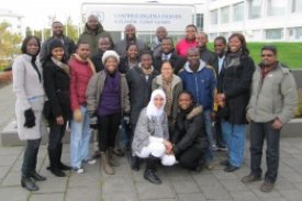 Fellows 2011 visited the Icelandic Coast Guard.