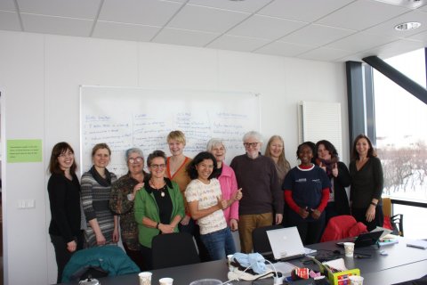 Members of the GGEO at University of Iceland in Reykjavík, February 2016