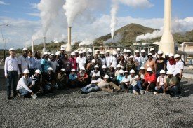 Participants and organizers by well head units in Olkaria