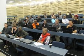 Fellows 2012 in the new MRI audotorium